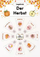 Vorschau - Präsentationen/Tafelbilder - Herbst | Legekreis Herbst | Tafelmaterial - Deckblatt