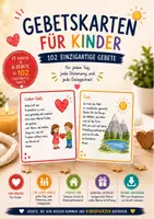 Vorschau - Bildkarten - 🌈 Gebetskarten für Kinder – 102 verschiedene Gebete - Deckblatt