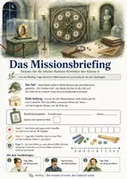Vorschau - Arbeitsblätter - Mathe-Escape-Room Klasse 5: Zahlenraub im Museum – Stellenwerte, Rechengesetze und Größen als Rätsel mit Selbstkontrolle - Seite 2
