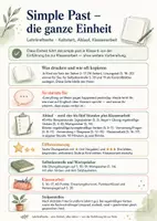 Vorschau - Unterrichtsreihen - Simple Past Komplettpaket Englisch Klasse 6 – Einführung, Übung, Klassenarbeit & Lösungen - Seite 1