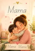 Vorschau - Arbeitsblätter - Schreiben der Worte Mama, Papa etc. und Personalpronomen - Deckblatt