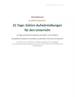 Vorschau - Stundenentwürfe - Die ersten 10 Minuten: Gehirn-Warm-up. - Seite 1