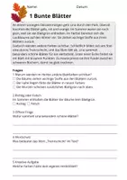 Vorschau - Stundenentwürfe - Lesetraining Herbst – Deutsch Klasse 3 | 10 Lesetexte - Seite 3