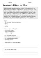 Vorschau - Stundenentwürfe - Jahreszeiten Materialpaket Klasse 3 | Wachsende Sammlung mit Leseverständnis, Mathe & mehr - Seite 3
