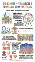 Vorschau - Arbeitsblätter - Lernposter + Arbeitsblätter zum Thema "Kirmes" + Lösung & MP3 + Mindmap + Infografik - Deckblatt