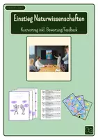 Vorschau - Arbeitsblätter - Naturwissenschaften entdecken: Bio, Chemie & Physik - Deckblatt
