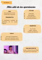 Aperçu - Préparation de séquence / Séquence complète - Séquence 1 3° LVB - Más allá de las apariencias - Page de couverture