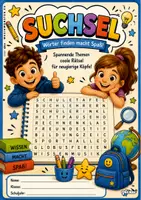 Vorschau - Arbeitsblätter - SUCHSEL - WÖRTER FINDEN - DEUTSCH - qlixu - Seite 1