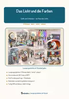 Vorschau - Arbeitsblätter - Das Licht und die Farben – Lesespurgeschichte mit Rätselaufgaben (Klasse 7) - Seite 1