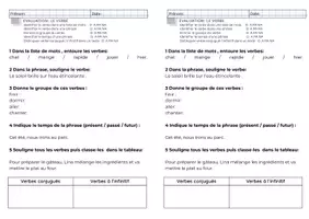 Aperçu - Préparation de séquence / Séquence complète - eval-francais P1-cm1-cm2by-profdeaaz - Page de couverture