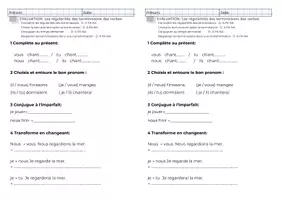 Aperçu - Préparation de séquence / Séquence complète - eval-francais P1-cm1-cm2by-profdeaaz - Page 2