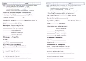 Aperçu - Préparation de séquence / Séquence complète - eval-francais P1-cm1-cm2by-profdeaaz - Page 3