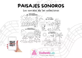 Vista previa - Hojas de trabajo - PAISAJES SONOROS ESTACIONES - Portada