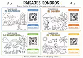 Vista previa - Hojas de trabajo - PAISAJES SONOROS ESTACIONES - página 2