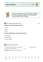 Vorschau - Arbeitsblätter - Tiere im Jahreslauf – Sachunterricht Kl. 1/2 - Seite 3