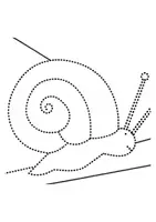 Vorschau - Mal- und Bastelvorlagen - Prickelbilder / Fensterbilder Thema Schnecken - Grundschule - Bastelvorlagen - Seite 2