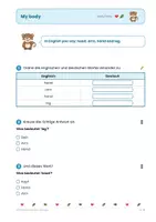Vorschau - Arbeitsblätter - My Body – Körperteile auf Englisch | Kl. 3 - Seite 3