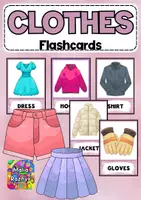 anteprima - Flashcard - Clothes Flashcards - Pagina di copertina
