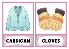 anteprima - Flashcard - Clothes Flashcards - Pagina 2