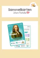 Vorschau - Spiele - Komponisten-Sammelkarte: Johann Pachelbel - Deckblatt