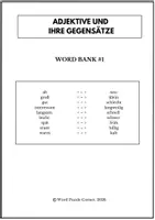 Vorschau - Spiele - Adjektive und ihre Gegensätze : German Vocabulary Puzzles - Seite 3