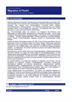 Vorschau - Arbeitsblätter - Migration & Flucht - Globale Wanderungsbewegungen - Seite 1