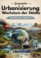 Vorschau - Arbeitsblätter - Urbanisierung - Wachstum der Städte - Deckblatt