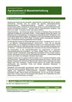 Vorschau - Arbeitsblätter - Agrobusiness und Massentierhaltung – Industrialisierte Landwirtschaft und ihre Folgen - Seite 1
