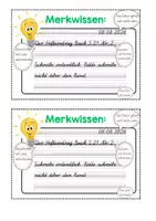 Vorschau - Merkblätter - Hefteintrag Grundschule – Merkwissen zum Einkleben | Lineatur 2 & 3 | SAS, LA & Grundschrift - Seite 2
