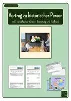 Vorschau - Arbeitsblätter - Historische Persönlichkeit – Plakat & Kurzvortrag - Deckblatt