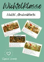 Vorschau - Bildkarten - Wichtelklasse: Abschreibkartei Wichtel - Deckblatt