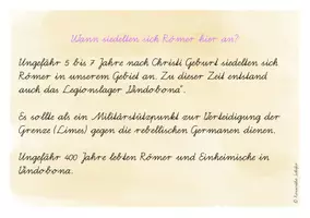 Vorschau - Arbeitsblätter - Die Römer in Wien - Kartei mit AB - Seite 2