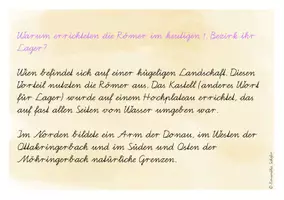 Vorschau - Arbeitsblätter - Die Römer in Wien - Kartei mit AB - Seite 3