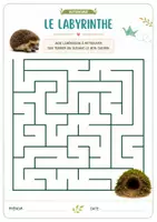 Aperçu - Feuilles d'exercices - 50 labyrinthes progressifs – Les animaux de la forêt – Maternelle GS – Activités d'autonomie - Page 3