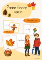 Vorschau - Spiele - Paare finden | Herbst | Spiel | Zusatz - Deckblatt