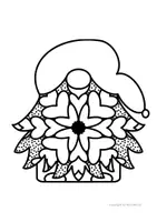 Vorschau - Mal- und Bastelvorlagen - Wichtel-Mandalas, Fensterbilder, differenziert - Wichtel - Seite 2