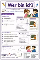 Vorschau - Aufgabenkarten - Rätselkarten zum Thema in der Schule - Deckblatt
