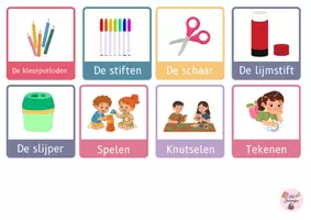 Voorbeeld - Woordkaarten dag klas oudste kleuters - Pagina 2