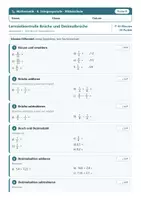 Vorschau - Test - Lernzielkontrollen Mathematik Mittelschule Klasse 6 – A/B - Seite 3