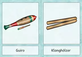 Vorschau - Unterrichtsreihen - Orff-Instrumente in Klasse 1 - Komplettpaket mit 5 Unterrichtsstunden & allen Materialien ~ Grundschule Musik - Seite 3