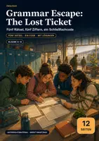 Vorschau - Arbeitsblätter - Grammar Escape Klasse 5/6 – The Lost Ticket mit Simple Present & Simple Past - Deckblatt