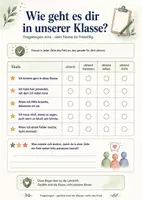 Vorschau - Arbeitsblätter - Klassenklima-Barometer Klasse 3–4 – Fragebögen, Auswertungsraster und Maßnahmen - Seite 2