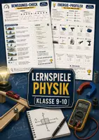 Vorschau - Arbeitsblätter - Physik Lernspiele Klasse 9–10 | 5 motivierende Arbeitsblätter - Deckblatt