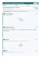 Vorschau - Test - Lernzielkontrollen Mathematik Mittelschule Klasse 9 – A/B - Deckblatt