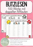 Vorschau - Arbeitsblätter - Blitzlesen Megapaket – differenzierte Lesetrainings-Sets | Wachsendes Paket | Leseförderung Klasse 1–4 - Seite 3