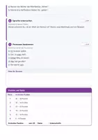 Vorschau - Test - Lernzielkontrollen Deutsch Gymnasium Klasse 5 – A/B - Seite 1