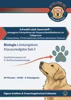 Vorschau - Klassenarbeiten - Biologie LK Klausuraufgabe Stoffwechselphysiologie (mit Erwartungshorizont) – Schwefel statt Sauerstoff: Primär- und Sekundärreaktionen, anoxygene Fotosynthese & ¹⁸O-Tracerversuch – Abitur - Deckblatt