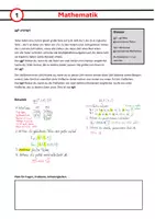 Vorschau - Arbeitsblätter - Bruchrechnung - ggT und kgV (Lernzeit 1) - Deckblatt