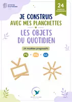 Aperçu - Apprentissages en autonomie - 24 modèles de construction avec des planchettes – PS, MS, GS – Atelier autonome - Page de couverture