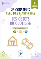 Aperçu - Apprentissages en autonomie - 4 modèles de construction avec des planchettes – Gratuit – Maternelle PS, MS, GS - Page de couverture